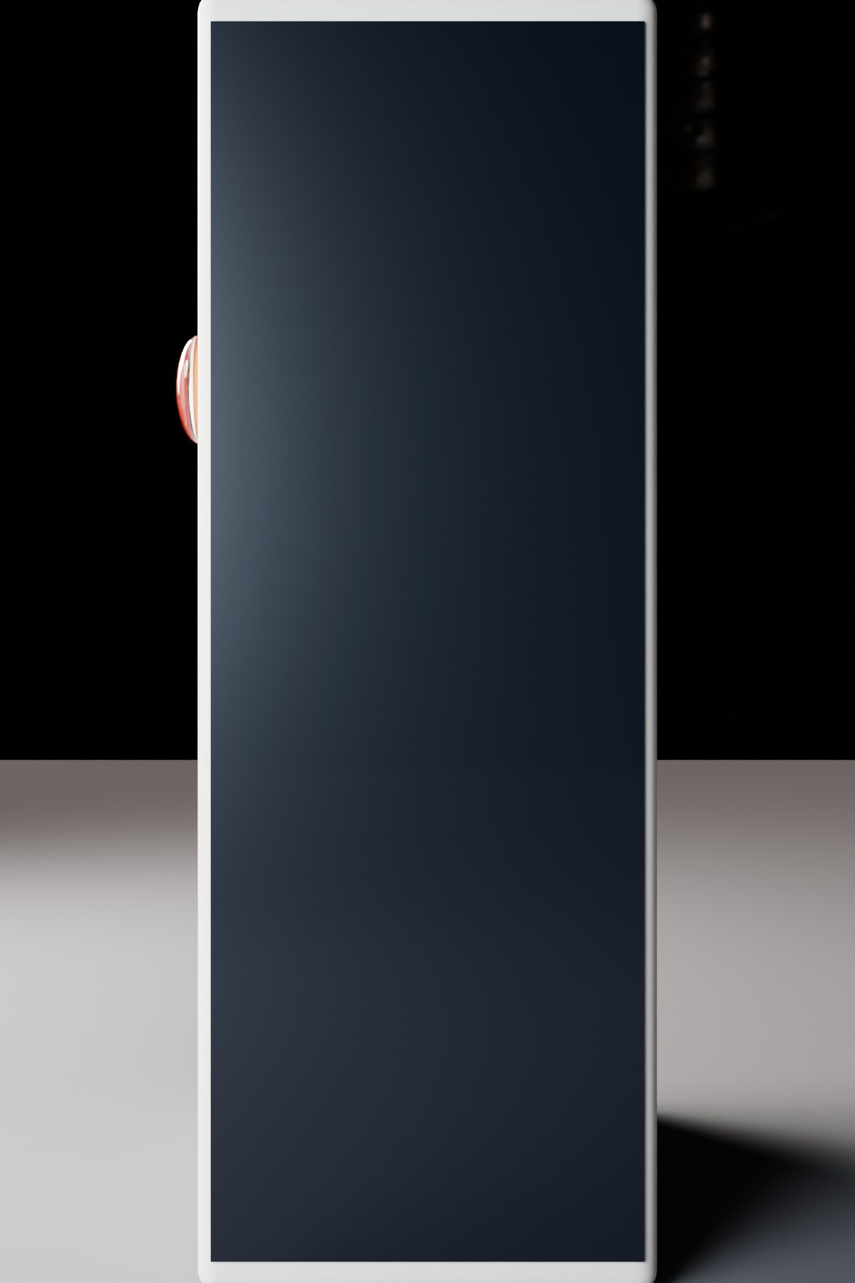 Right side: solar panel and visible stainless steel pole-clip mount bolts.